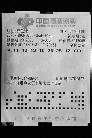 中国福彩网双色球开奖公告明细